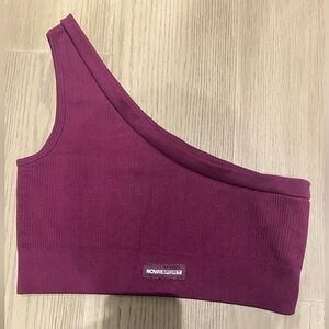 Cute off the shoulder workout top